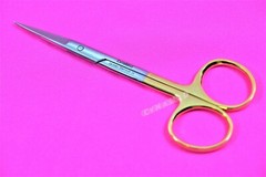 NEW Premium GERMAN TC Iris Scissors 4.5″ Straight Surgical Dental Instruments