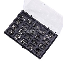 AZDENT Dental Orthodontic Buccal Tubes 1st Molar Roth/MBT 022 16#-35# With Bands
