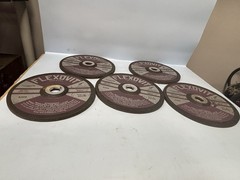 Flexovit 7 x 1/4 x 7/8 Type 27 Grinding Wheel Part # A5356 Metal Fast Cut