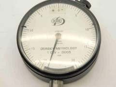 DORSEY MODEL 2I40-05 DIAL TEST INDICATOR .040″ MAX .0005″ GRADUATION JEWELED USA