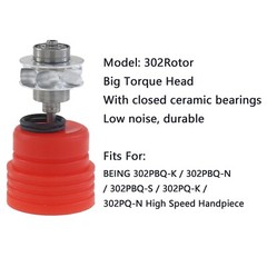 BEING Dental Turbine High Speed Fiber Optic KaVo NSK Coupler 4 Hole 6 Pin LED