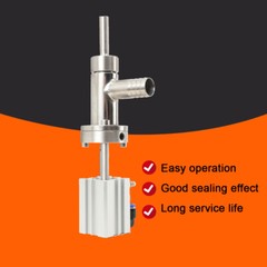 Filling Nozzle Head 12mm Anti-Drip Pneumatic Filling Machine Fittings Slivery