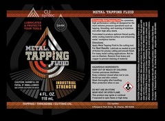 Metal Tapping Fluid-4 FL. OZ. Threading and Cutting Oil