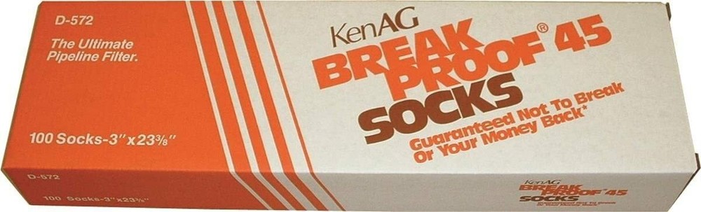 KEN AG D572 076349 Breakproof Milking System Filtering Sock Tan, 3 x 23 3/8″