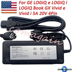 High Quality For GE LOGIQ e AC / DC Adapter Power Supply 20V 5A 4-pins Plug