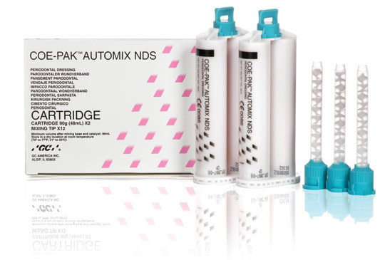 GC America Dental Coe Pak Automix NDS 2pk Periodontal Dressing 135003 Auth Dist.