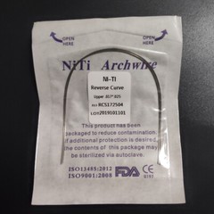 10Pack Dental Orthodontic Reverse Curve Arch Wire Niti Super Elastic Rectangular
