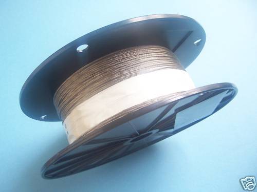 304 Stainless Steel Cable Strand 3/64″, 1X19: 50 to 5000 ft. Made in Korea