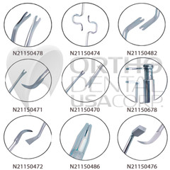 Orthodontic Gauges Ligature director scaler positive positioner band seater USA