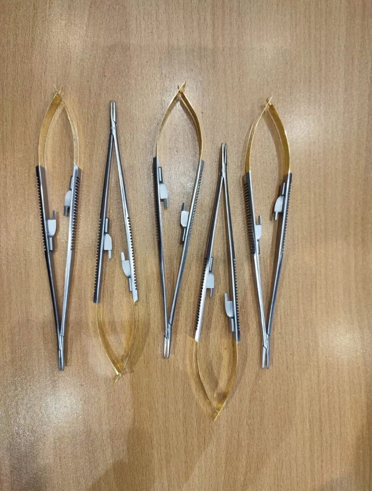 lot of 5 HU FRIEDY Castroviejo straight Needle Holder 7″ 18cm NH5024