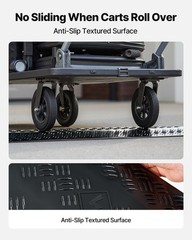 VEVOR Drop Over Cable Cover Heavy Duty Floor Cord Protector Ramp 17500 lbs 3 PCS