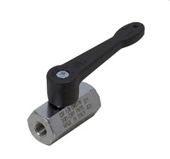 Hypro Plated Brass Ball Valve FNPT 1/8″ X 1/8″, 300 PSI – 90FFL18