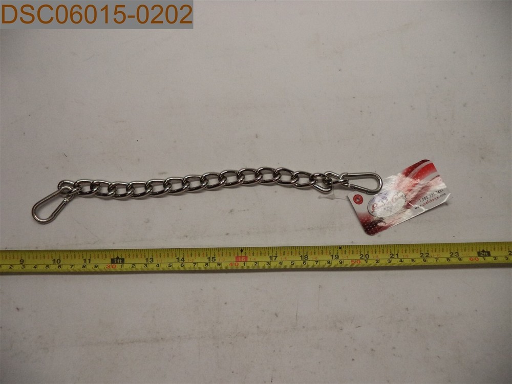 Professional’s Choice Curb Chain w/ Clips, 12″ Long, CS200, 782146267355