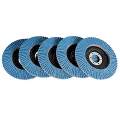100Pack 4-1/2″×7/8” 40 Grit T29 Premium Zirconia Flap Disc Sanding Grinding US