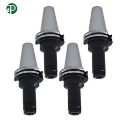 4 Chucks CAT40-ER16 Collet Chucks Tool Holder Set With 4″ Long Gage Length