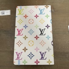 LV X TM Multicolor White Jane Notebook