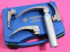PREMIUM SET OF 5 LARYNGOSCOPE MACINTOSH MAC INTUBATION BLADES ANESTHESIA