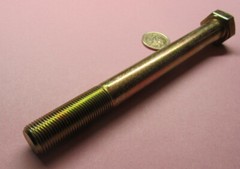 Cap Screw Bolt, PT, GRADE 8 Yellow Zinc Chromate 3/4″-16 x 7.50″ Length, 1 Pcs