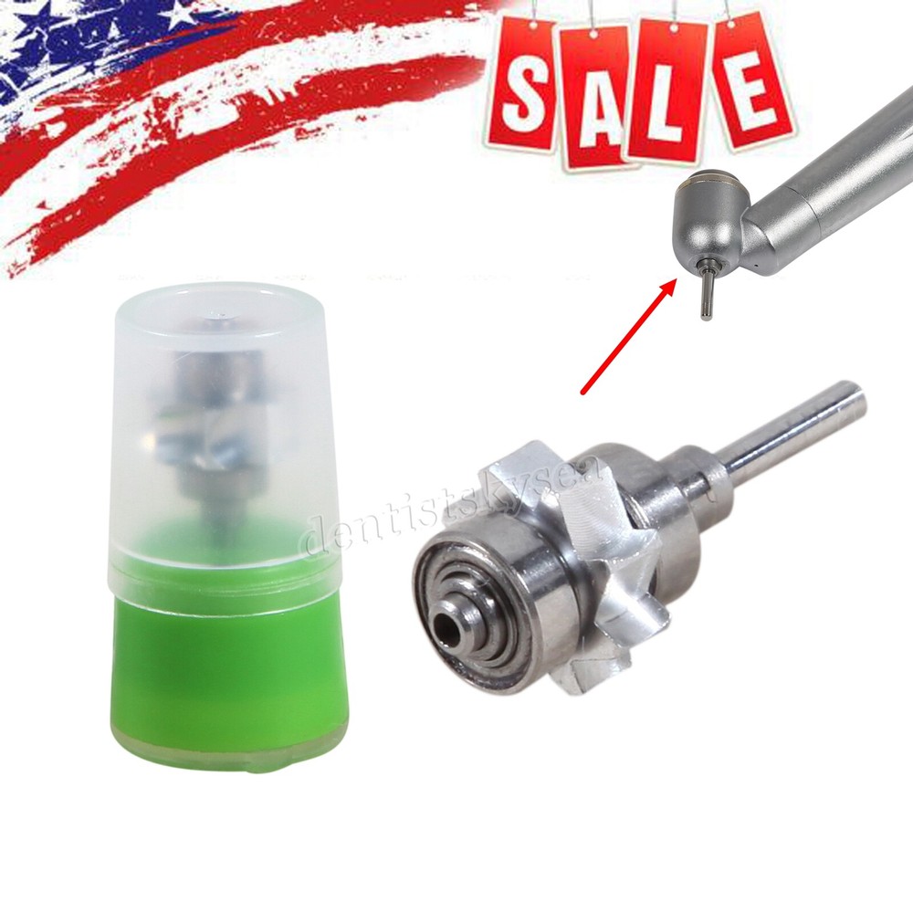 1-5* Dental Standard / 45° Angle Head High Speed Handpiece Air Turbine 4Holes