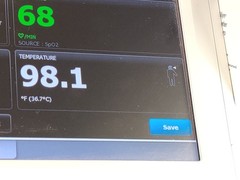 Welch Allyn Connex Vital Sign Monitor 6000 WIFI EMR Conn 65NTXX with Accessories