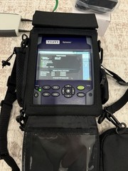 Viavi Optimeter EOPT-PONATT Optical Fiber Tester + Fiber Launch Cable with Case