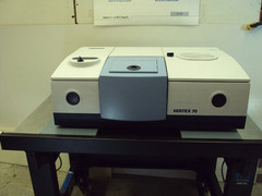 BRUKER VERTEX 70 MICHELSON ROCKSOLID INTERFEROMETER FTIR SPECTROSCOPY