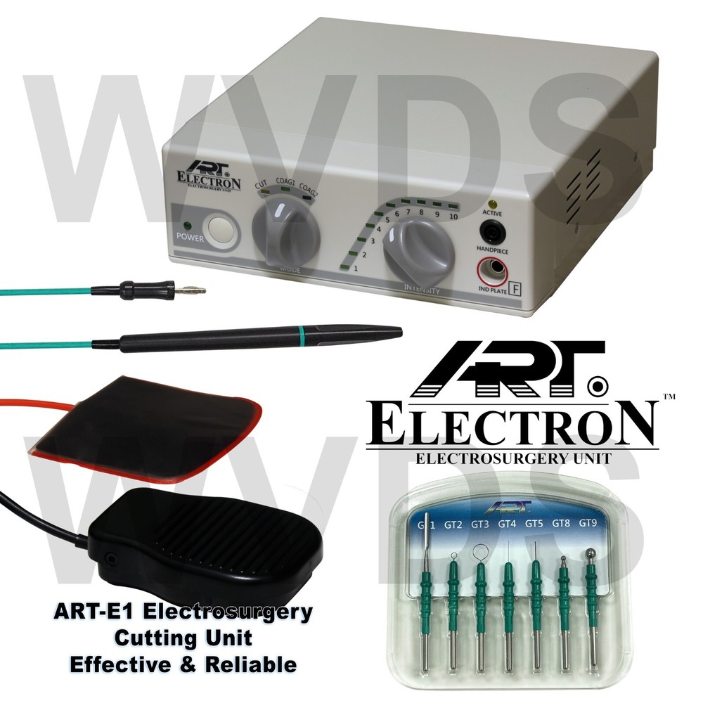 Bonart ART-E1 Electrosurgery Dental Cutting Unit with 7 Electrodes NIB Tips 110V