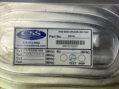 CSS ANTENNA MODEL DBC-7CAP DIPLEXER Combines 1710-2170 & 698-960 MHz – NEW