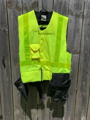 Occunomix Speed Collection SP-TBV Safety TOOL BELT VEST Reflexrite sz XL/2XL