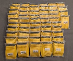 Klever Koncept K9 Safety Cutter KCJ-2Y Yellow 10 Pack