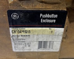 General Electric CR104PEG13N Pushbutton Enclosure