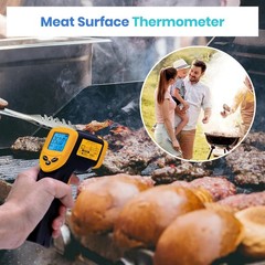 Etekcity Infrared Thermometer Laser Temperature Gun 774, Meat Dark Yellow