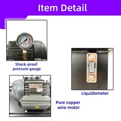 220V 0.75KW Hydraulic Power Unit Hydraulic Pump 40L 7MPa Vane Pump Station