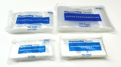 400 Zippit Reloc Clear 2mil Bags Assortment 4 Sizes – 100 Each 2×2 2×3 3×4 4×6