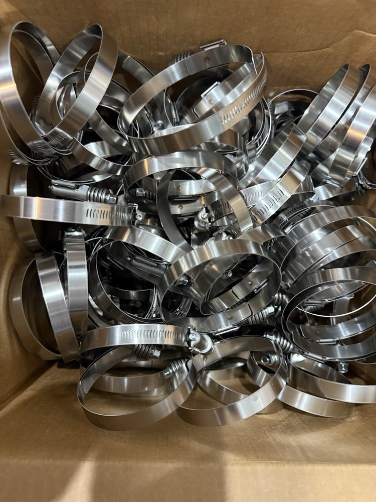 Breeze CT-400L Stainless Constant Torque Clamps 3-1/4″ to 4-1/8 QTY 150 NEW