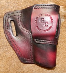 Gary C’s OWB Avenger LEFT HAND Leather HOLSTER EAA Witness FS Steel NO RAIL