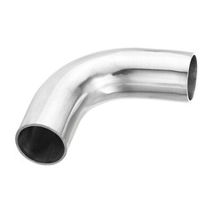 90 Degree Mandrel Bend Elbow 1 Inch OD Steel Exhaust Elbow Exhaust Piping