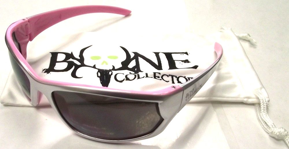 Radians Bone Collector BCCV65-20ID Shooting Glasses Smoke Lens Silver/Pink