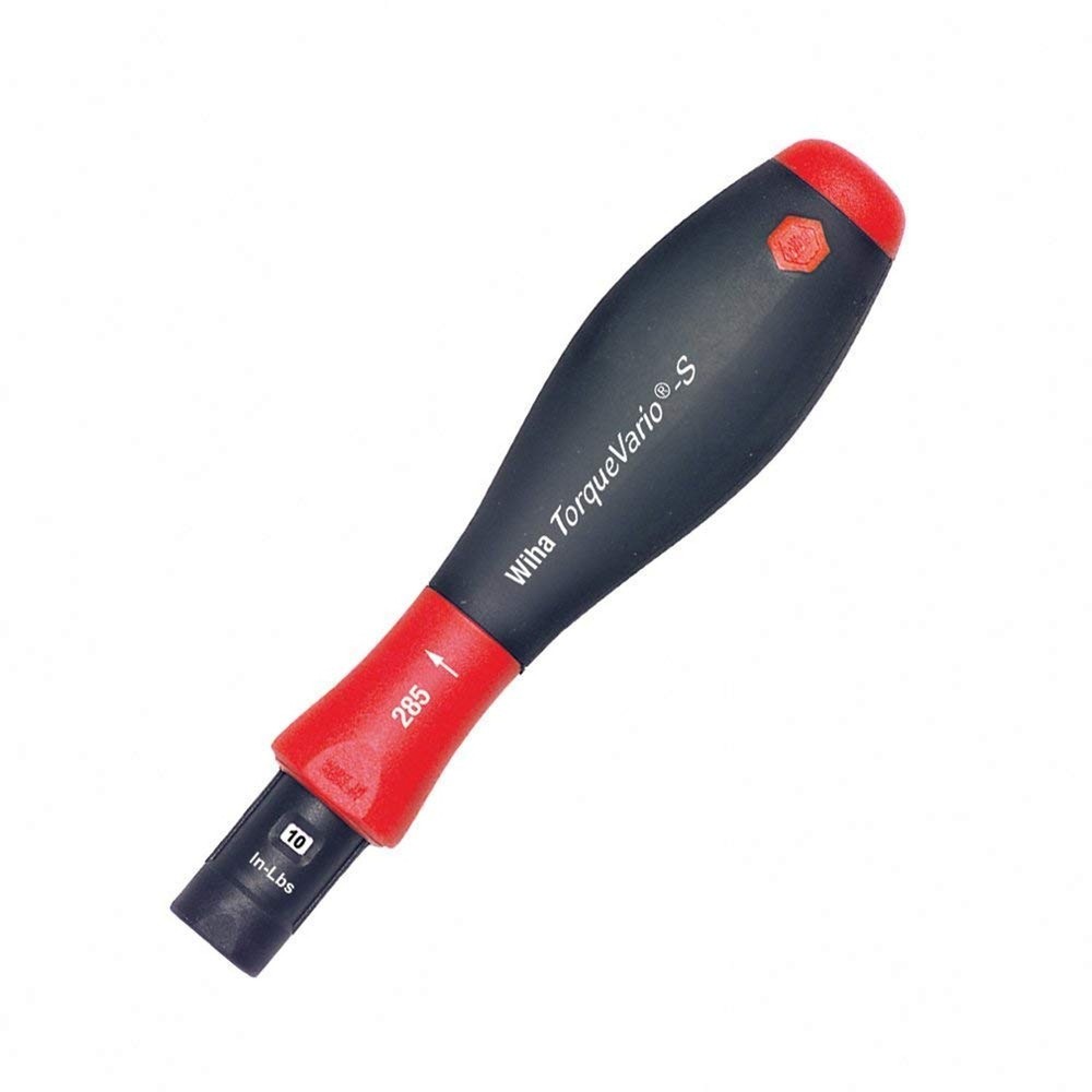 Wiha 28506 TorqueVario-S Torque Screwdriver, 10–50 Inch-Pounds, 5,000 Accu