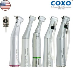 US COXO Dental 6:1 10:1 20:1 Low Speed Handpiece Fiber Optic Contra Angle