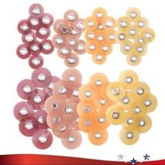 100PCS Dental Composite Finishing Polishing Discs Soflex Discs 9.5/12.7mm