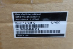 Quickset 7-07035-D Tilt Pedestal Mount