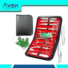 Premium 19 Pcs Minor Surgery Set Surgical Instruments Kit Stainless Steel