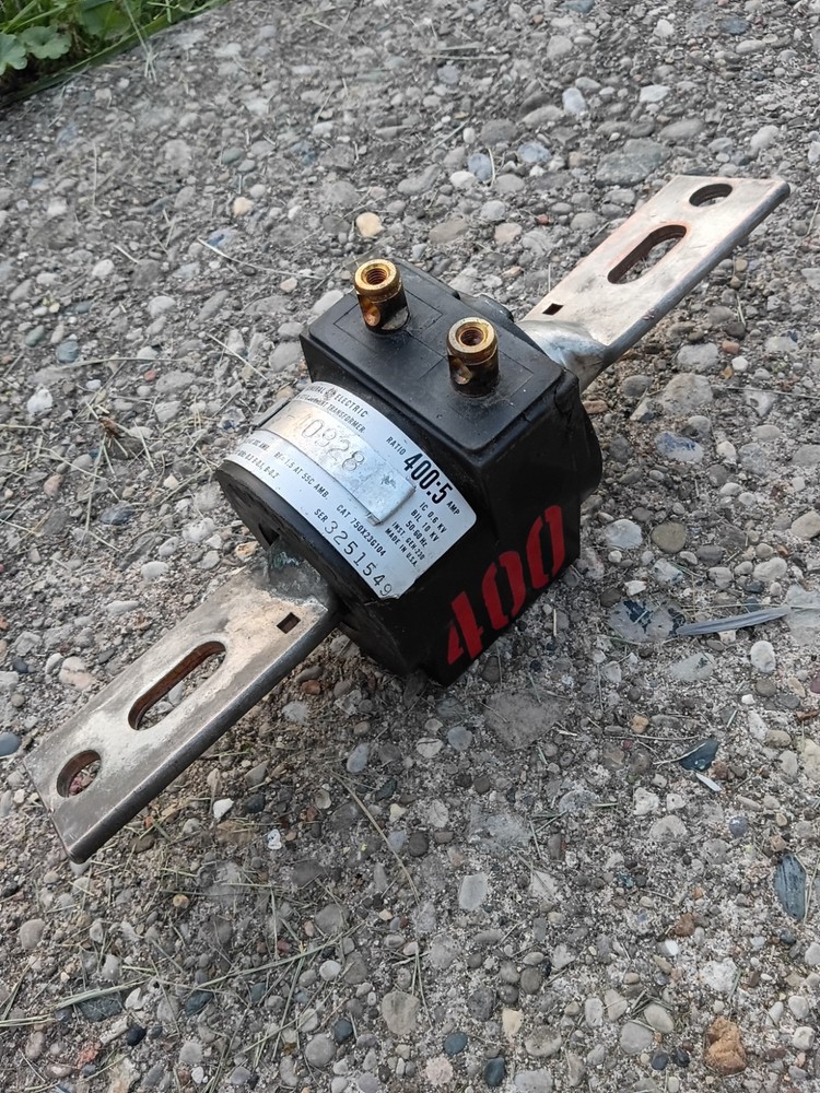 GE 750X23G104 Current Transformer Type JCT-0 Ratio 400:5A CT General Electric