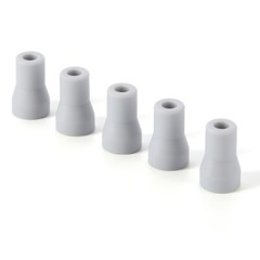 10pc Dental Saliva Ejector Strong Suction Rubber Snap Tip Adapter Replacement