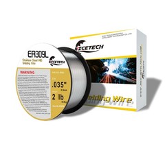 , ER309L Stainless Steel MIG Welding Wire .035-Diameter, 2 Pounds Spool, Silv…