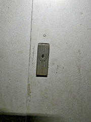 Zinsco Electrical Panel Cover Gray Metal Interior Enclosure Door Door Only