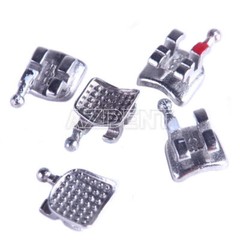 Aparatos ortodonctic dental de soporte de soporte monobloque Brackets Braces MIM