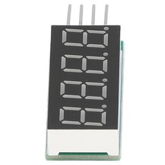 4 Digit 7 Segment Digital Tube Module LED Display Module I2C Interface DC