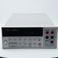 HP Agilent 34401A Digital Multimeter 6.5 Digit Bench DMM GPIB RS232 Tested